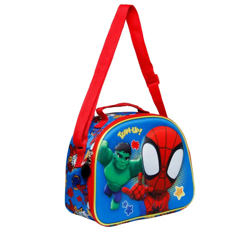Spider-Man and His Amazing Friends Team 3D uzsonnás táska termékfotó