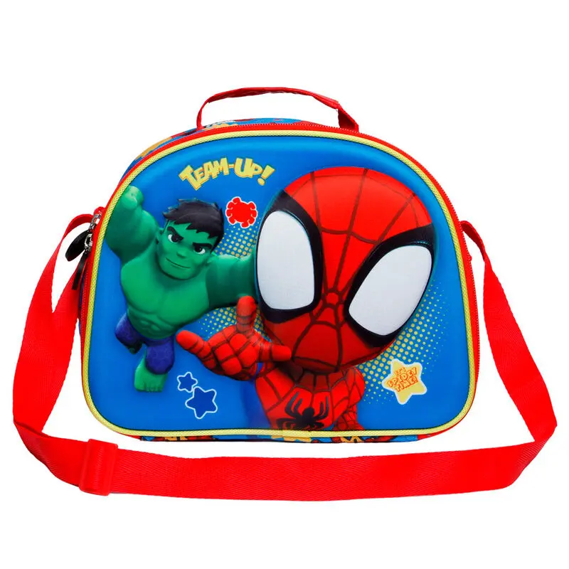 Spider-Man and His Amazing Friends Team 3D uzsonnás táska termékfotó