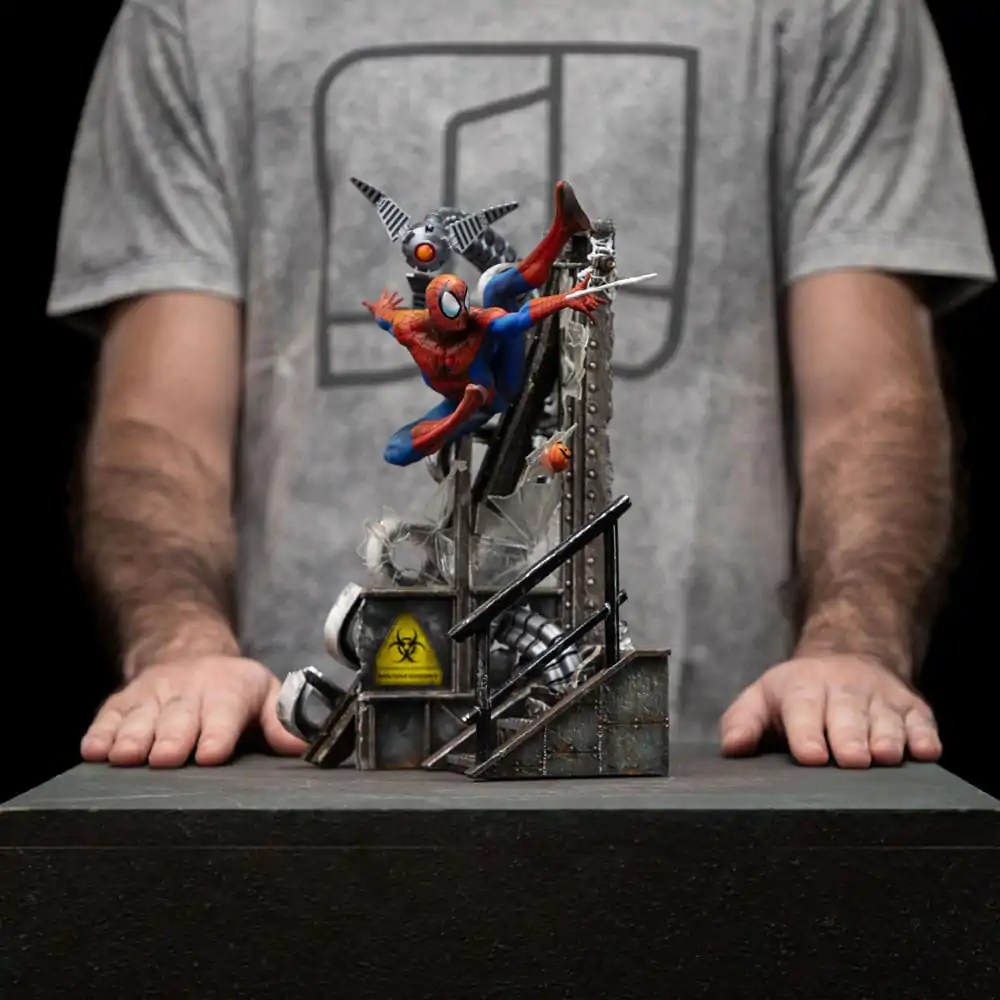 Spider-Man Art Scale 1/10 Spider-Man 10th Anniversary szobor figura 29 cm termékfotó