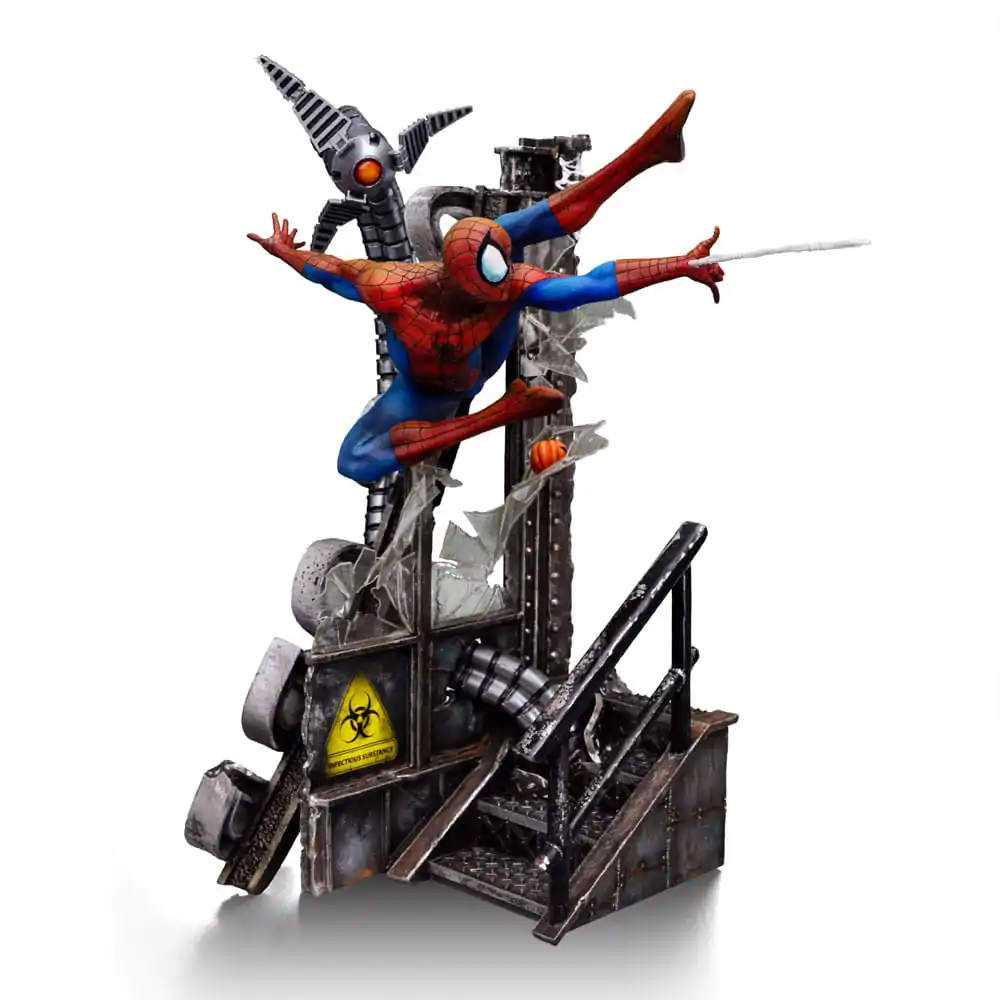 Spider-Man Art Scale 1/10 Spider-Man 10th Anniversary szobor figura 29 cm termékfotó