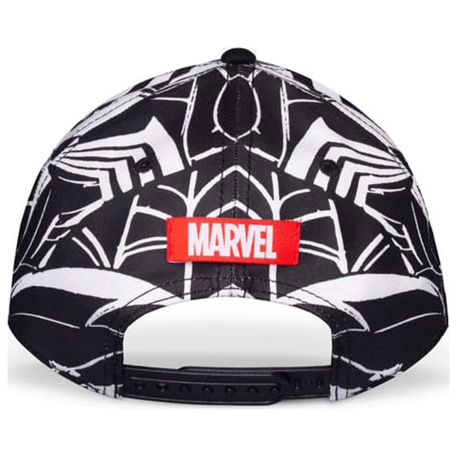 Spider-Man Black & White All-over-Print Baseball sapka termékfotó