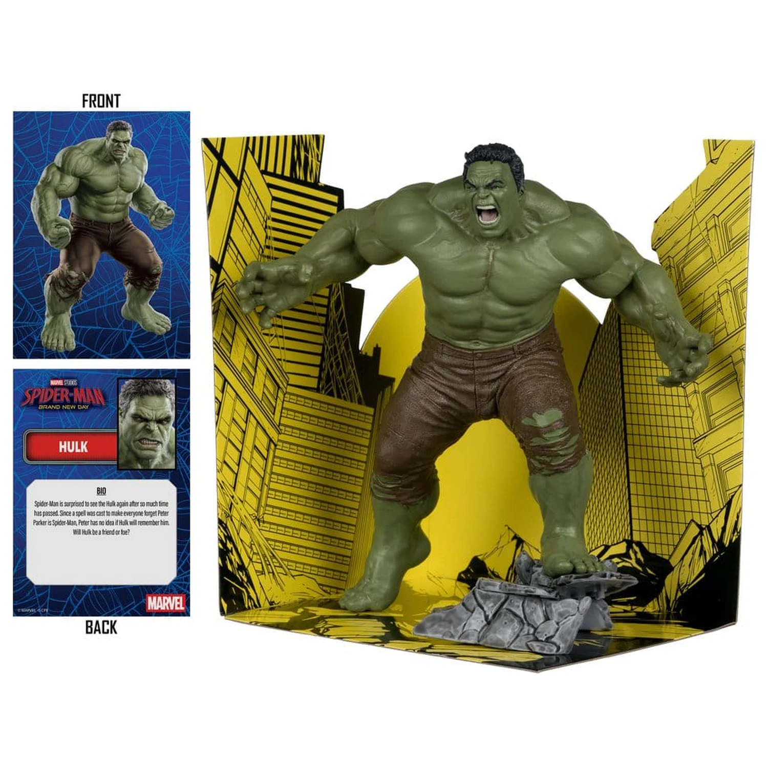 Spider-Man: Brand New Day (2026) Marvel Studios szobor figura 1/10 Hulk 18 cm termékfotó