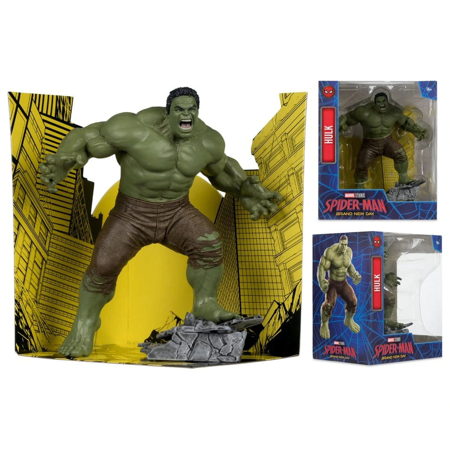 Spider-Man: Brand New Day (2026) Marvel Studios szobor figura 1/10 Hulk 18 cm termékfotó