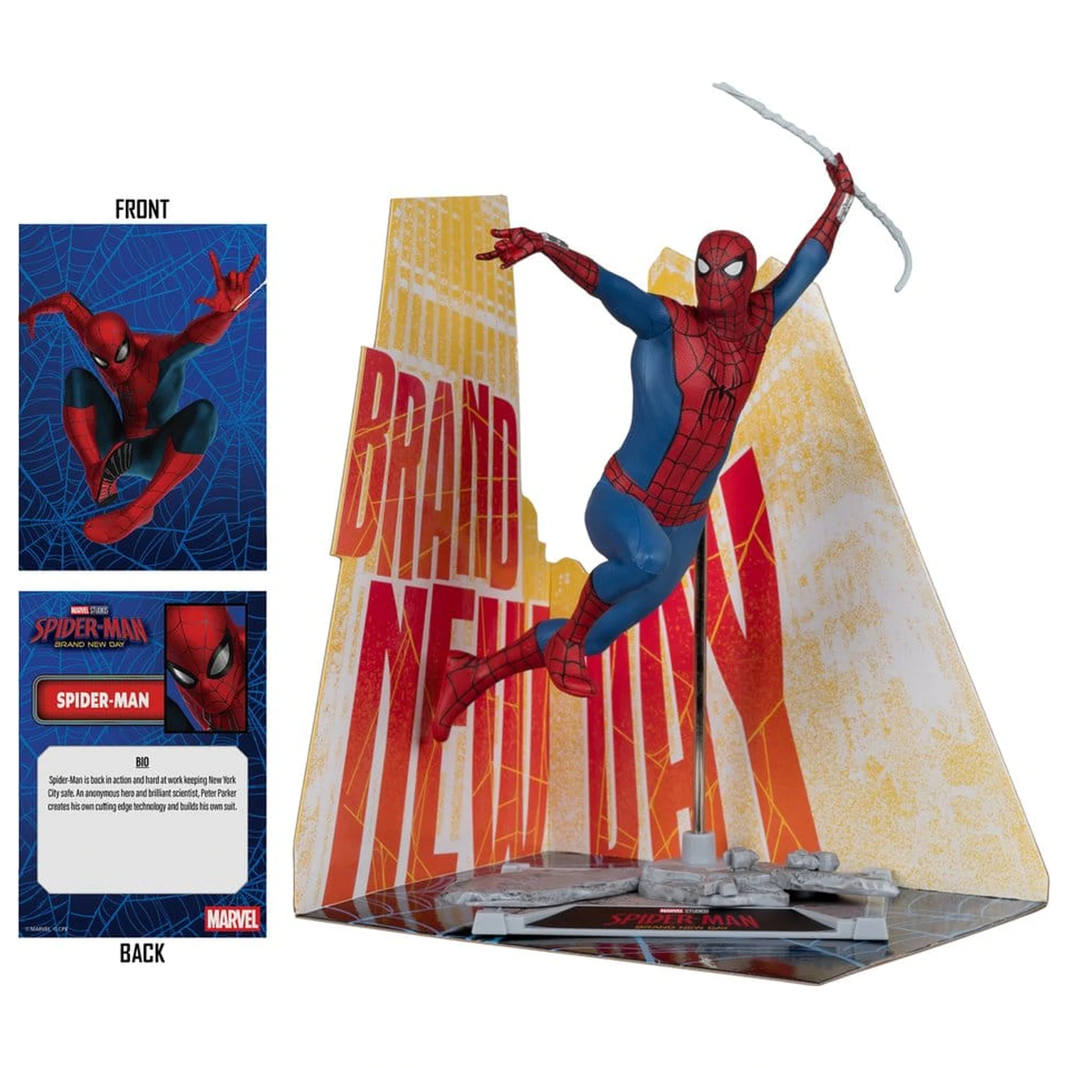 Spider-Man: Brand New Day (2026) Marvel Studios szobor figura 1/10 Spider-Man 17 cm termékfotó