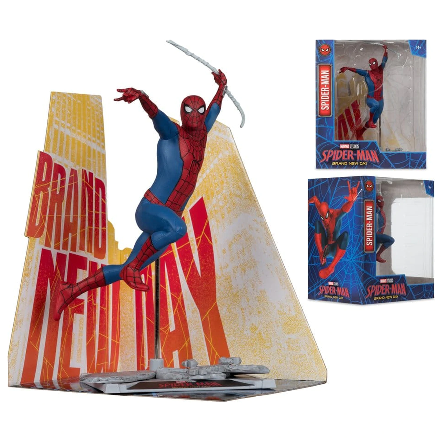 Spider-Man: Brand New Day (2026) Marvel Studios szobor figura 1/10 Spider-Man 17 cm termékfotó