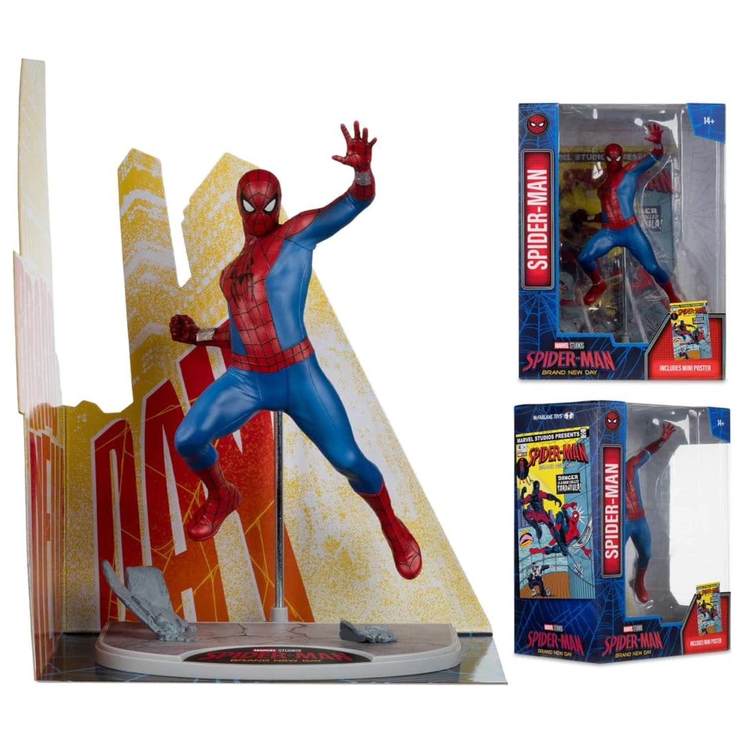 Spider-Man: Brand New Day (2026) Marvel Studios szobor figura 1/6 Spider-Man 24 cm termékfotó