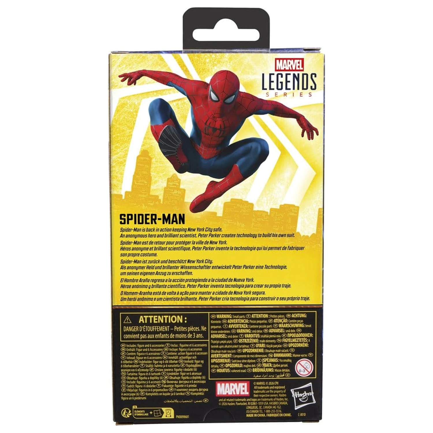 Spider-Man: Brand New Day Marvel Legends akciófigura Spider-Man 15 cm termékfotó
