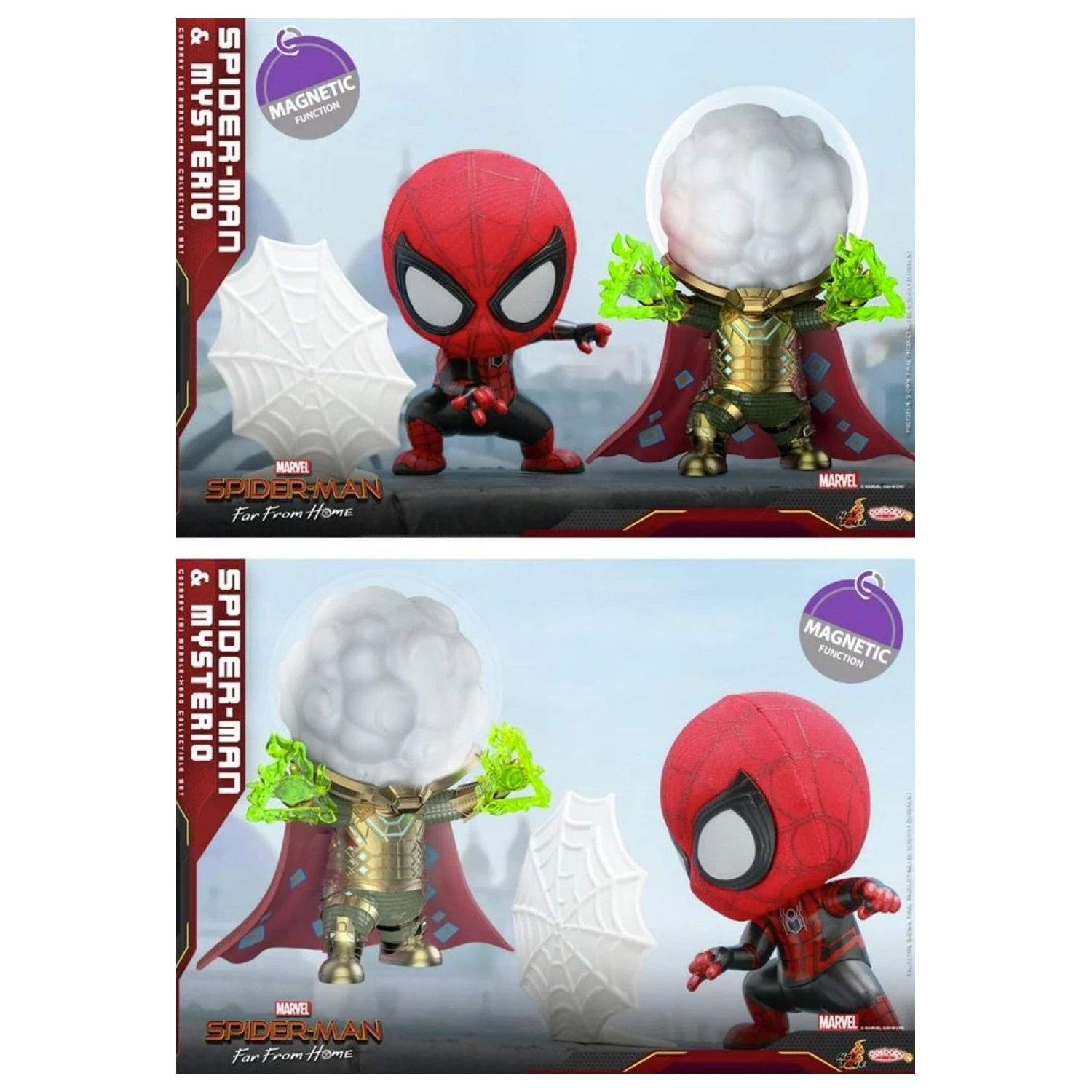 Spider-Man Cosbaby Wave 1 Spider-Man and Mysterio Set termékfotó
