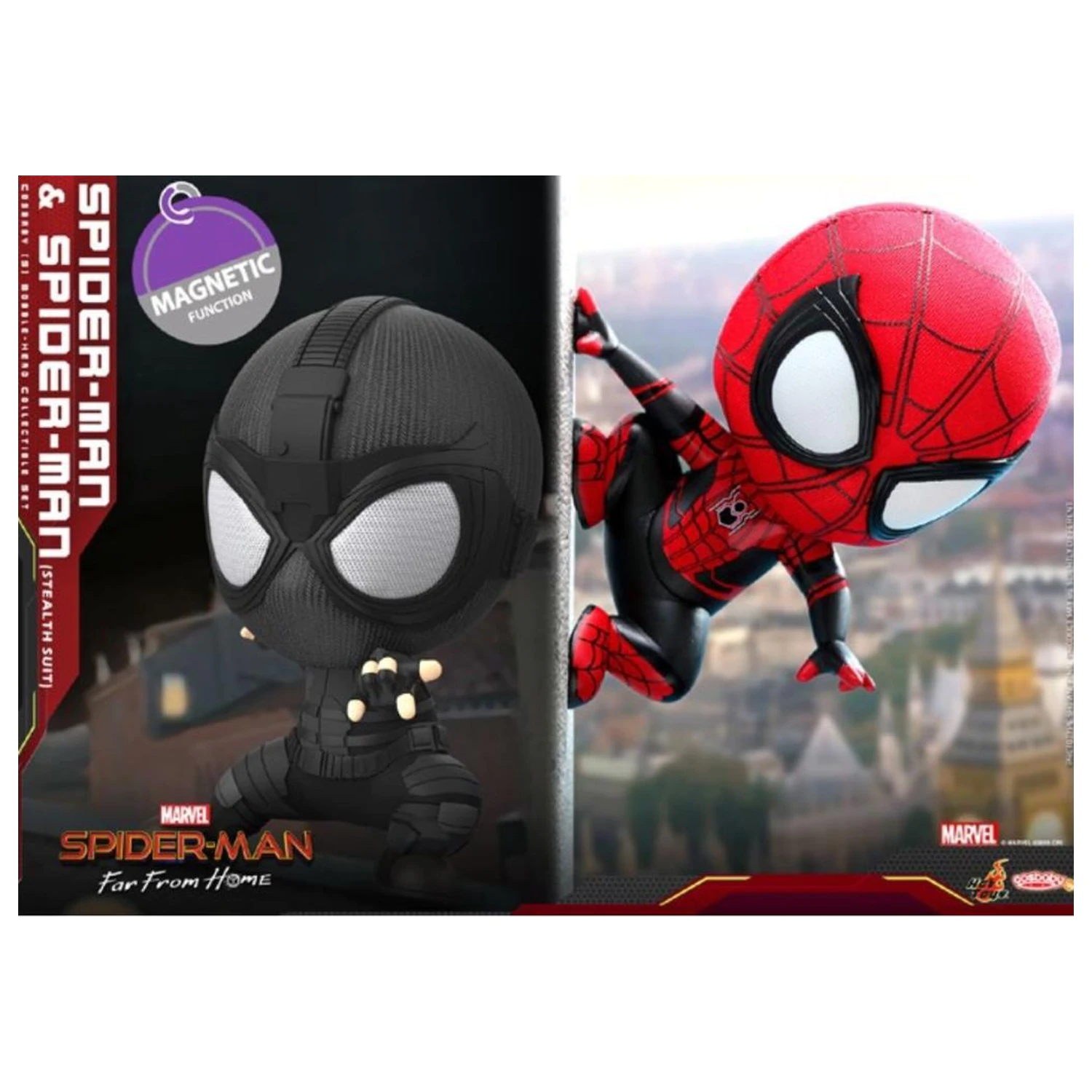 Spider-Man Cosbaby Wave 2 Spider-Man & Spider-Man Stealth Suit termékfotó