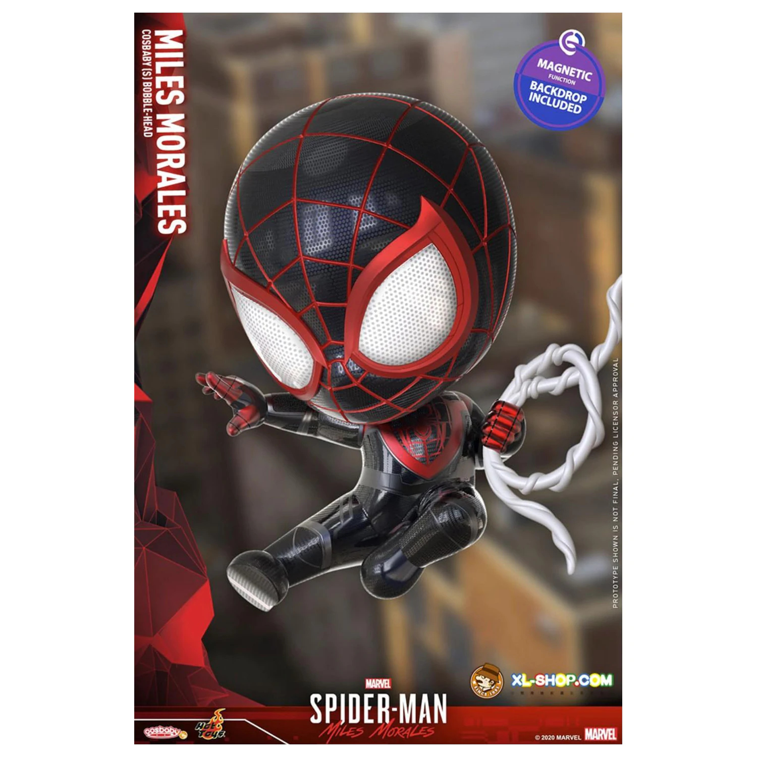 Spider-Man Cosbaby Wave 4 Miles Morales Bodega Cat Suit termékfotó