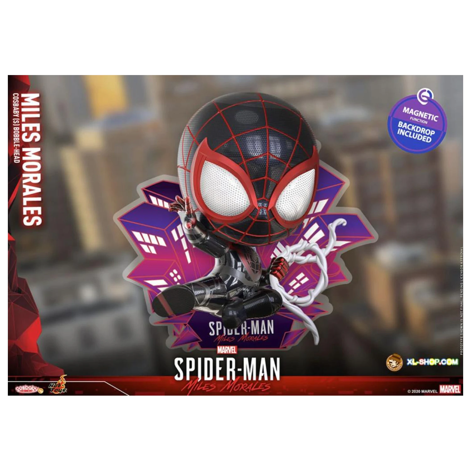 Spider-Man Cosbaby Wave 4 Miles Morales Bodega Cat Suit termékfotó