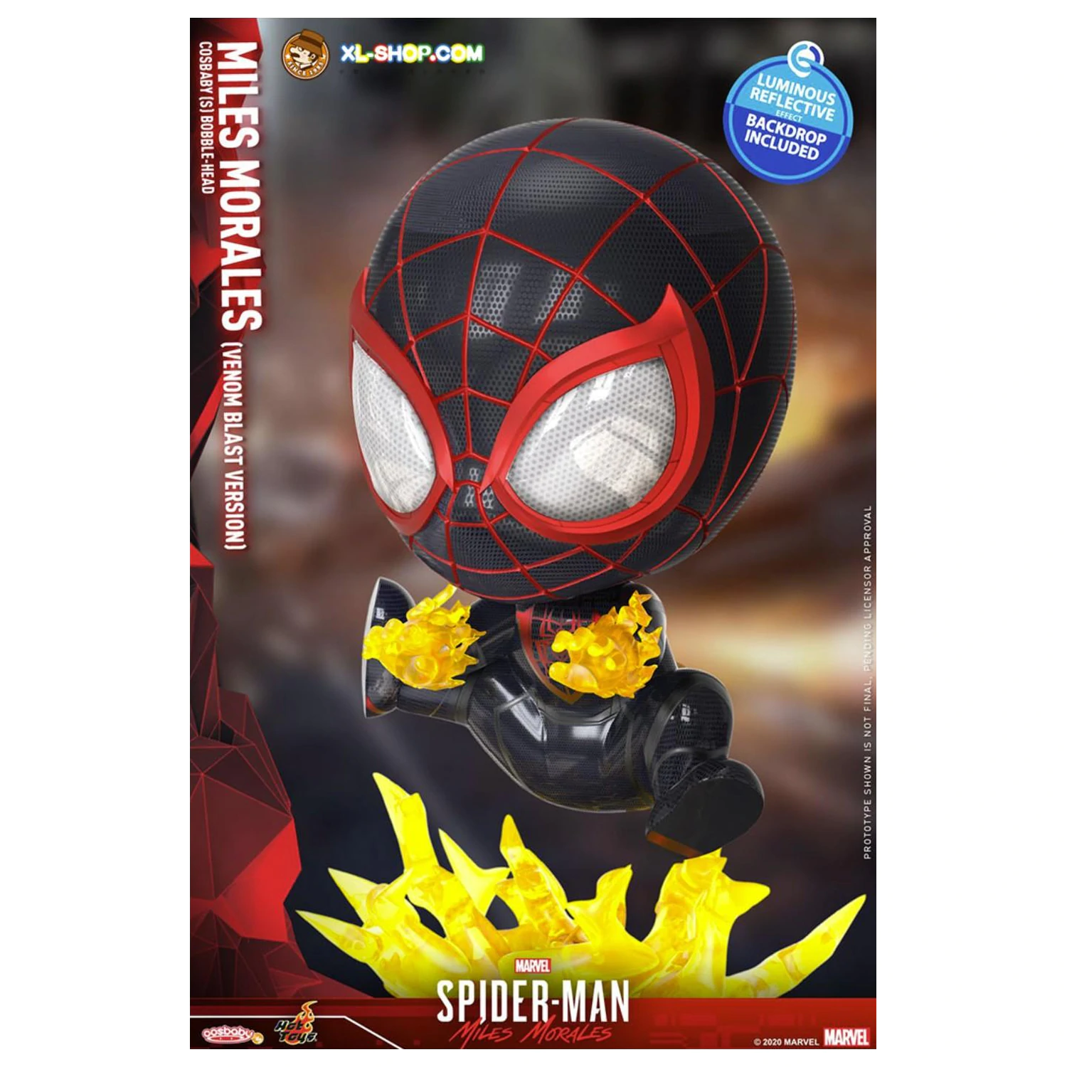 Spider-Man Cosbaby Wave 4 Miles Morales Venom Blast Version termékfotó