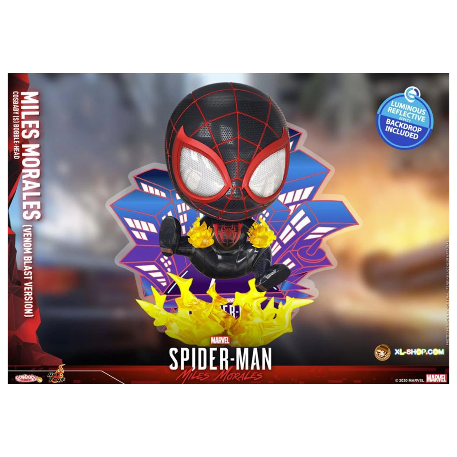 Spider-Man Cosbaby Wave 4 Miles Morales Venom Blast Version termékfotó