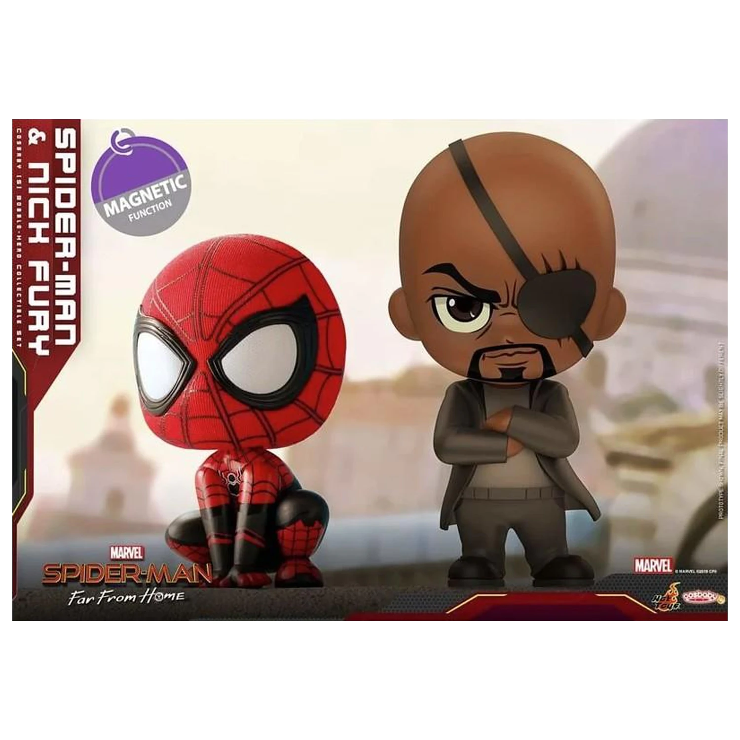 Spider-Man Cosbaby Wave 4 Spider-Man & Nick Fury Set termékfotó