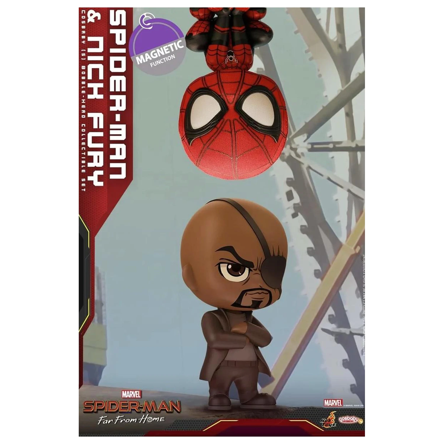 Spider-Man Cosbaby Wave 4 Spider-Man & Nick Fury Set termékfotó