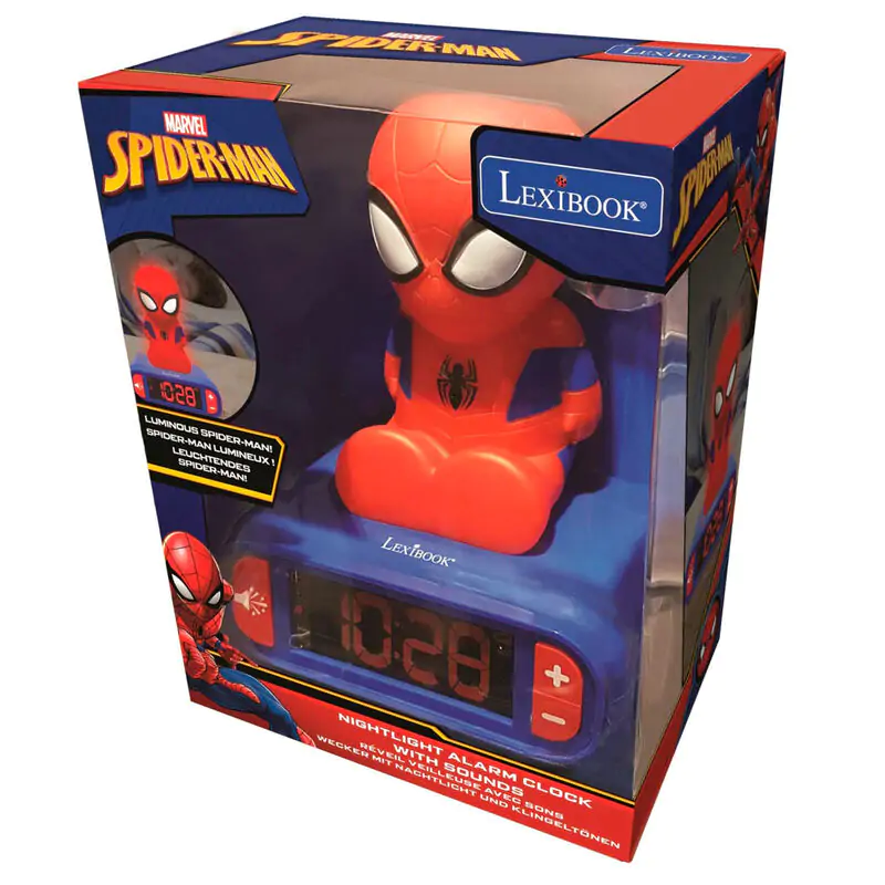 Marvel Spiderman Digital 3D alarm clock termékfotó