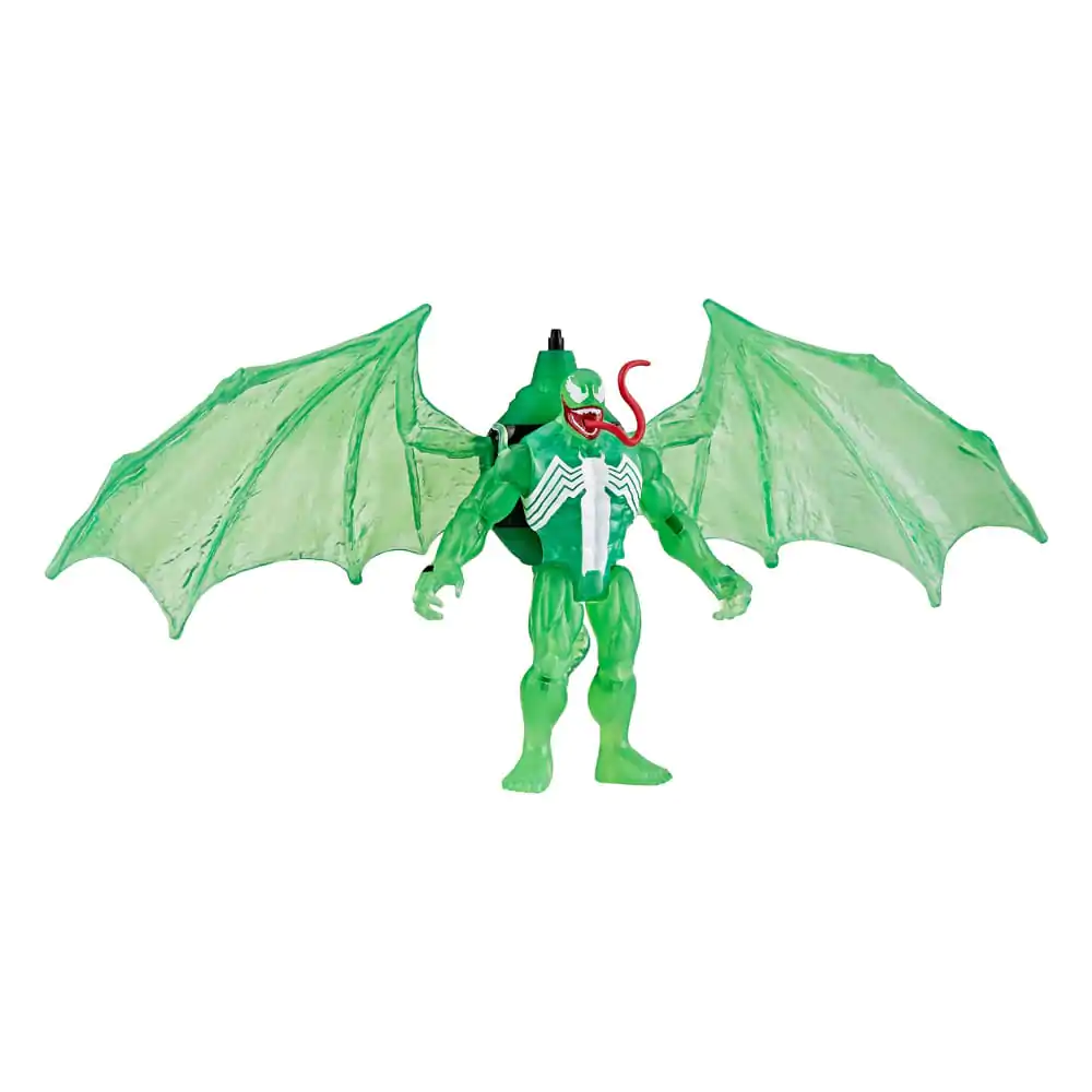 Spider-Man Epic Hero Series Web Splashers Green Symbiote Hydro Wing Blast akciófigura 10 cm termékfotó