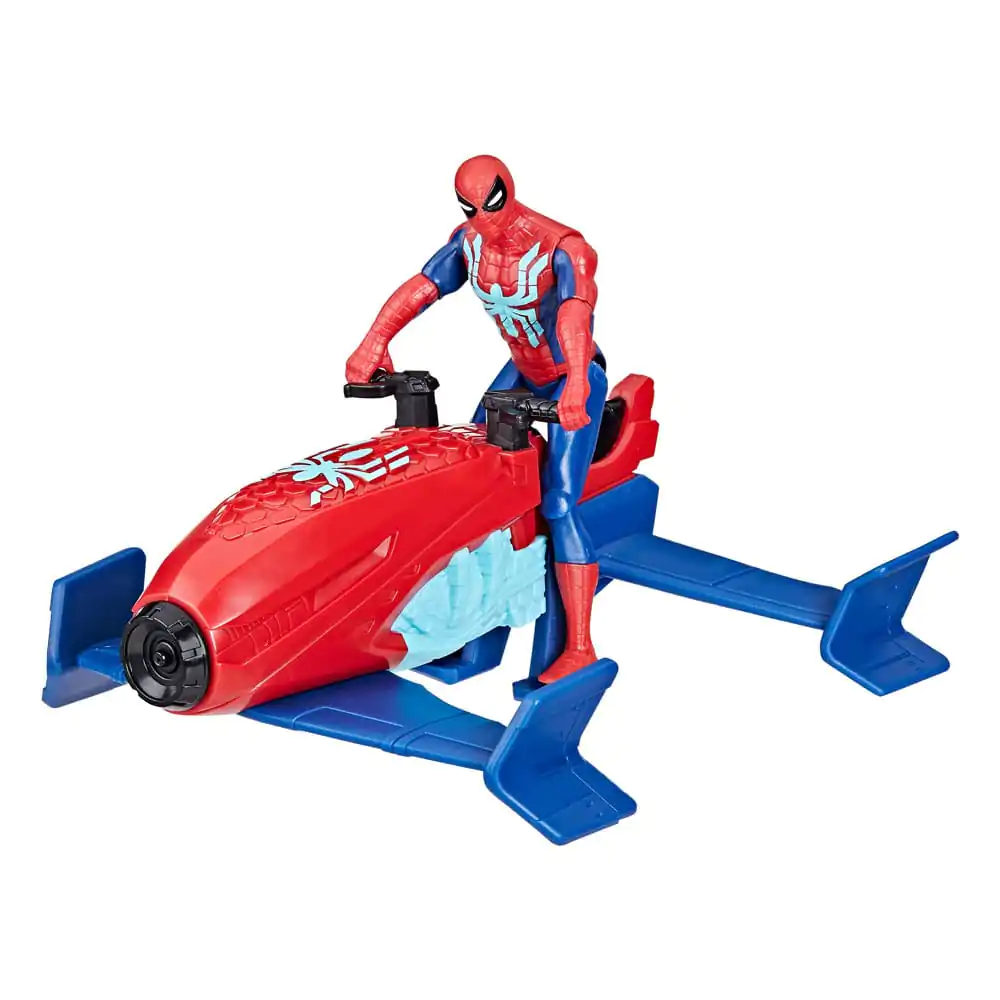 Spider-Man Epic Hero Series Web Splashers Spider-Man Hydro Jet Blast akciófigura 10 cm termékfotó