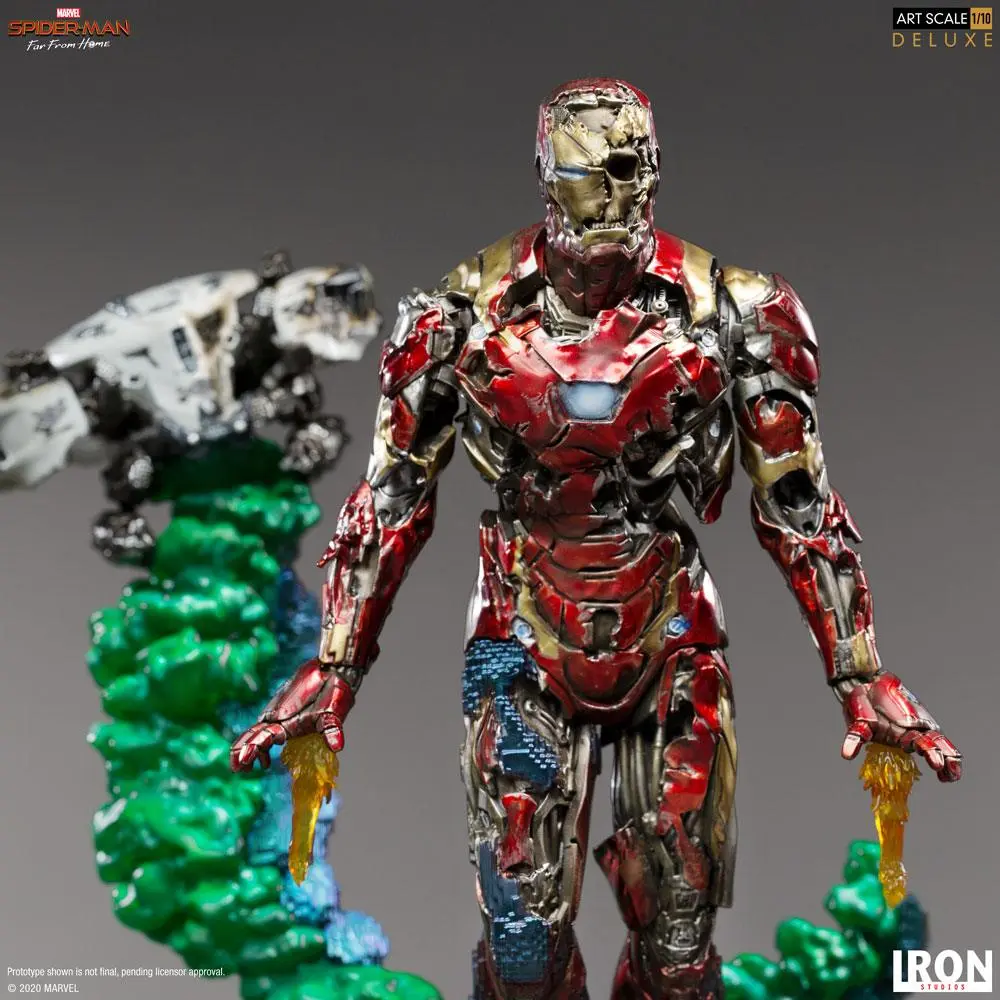 Spider-Man: Far From Home BDS Art Scale Deluxe 1/10 Iron Man Illusion szobor figura 21 cm termékfotó
