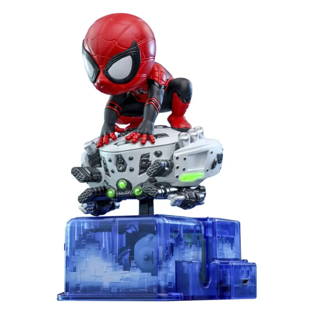 Spider-Man: Far From Home CosRider  Up Spider-Man Mini  világító figura hanggal 13 cm termékfotó