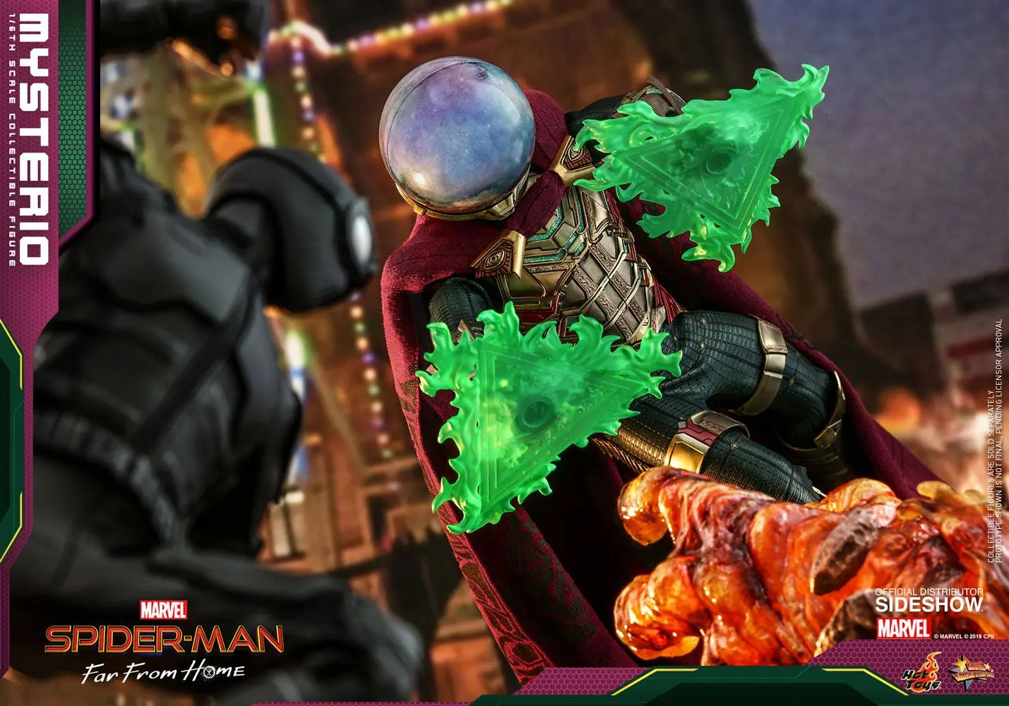 Spider-Man: Far From Home Movie Masterpiece 1/6 Mysterio akciófigura 30 cm termékfotó