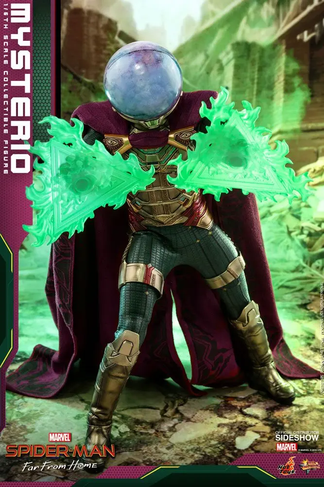 Spider-Man: Far From Home Movie Masterpiece 1/6 Mysterio akciófigura 30 cm termékfotó