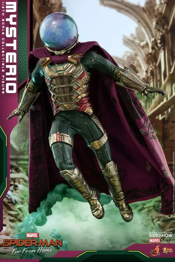Spider-Man: Far From Home Movie Masterpiece 1/6 Mysterio akciófigura 30 cm termékfotó