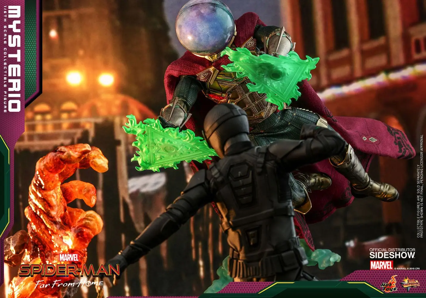 Spider-Man: Far From Home Movie Masterpiece 1/6 Mysterio akciófigura 30 cm termékfotó