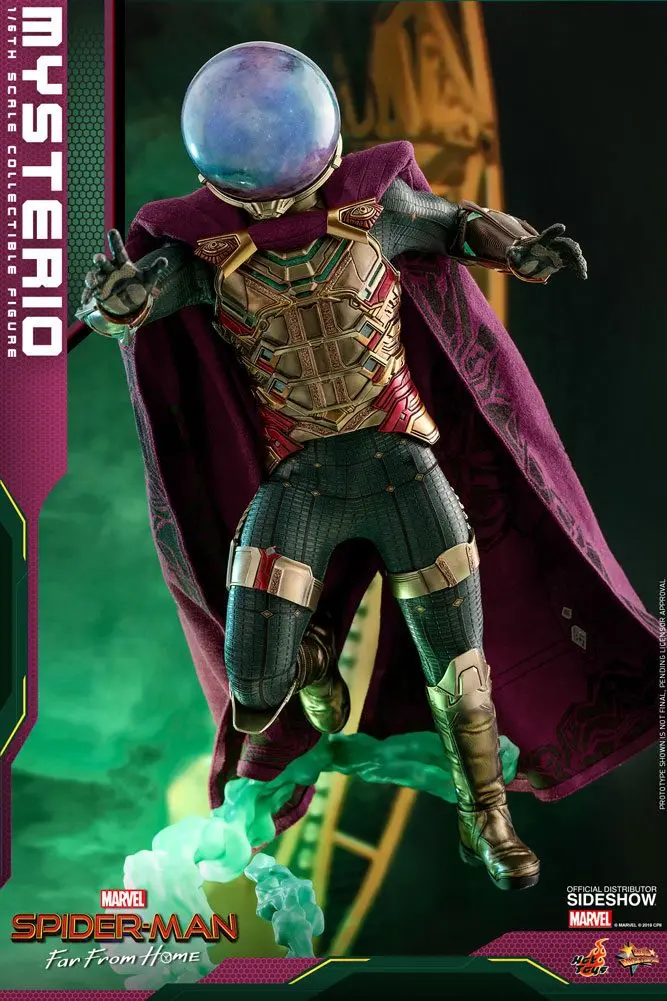 Spider-Man: Far From Home Movie Masterpiece 1/6 Mysterio akciófigura 30 cm termékfotó