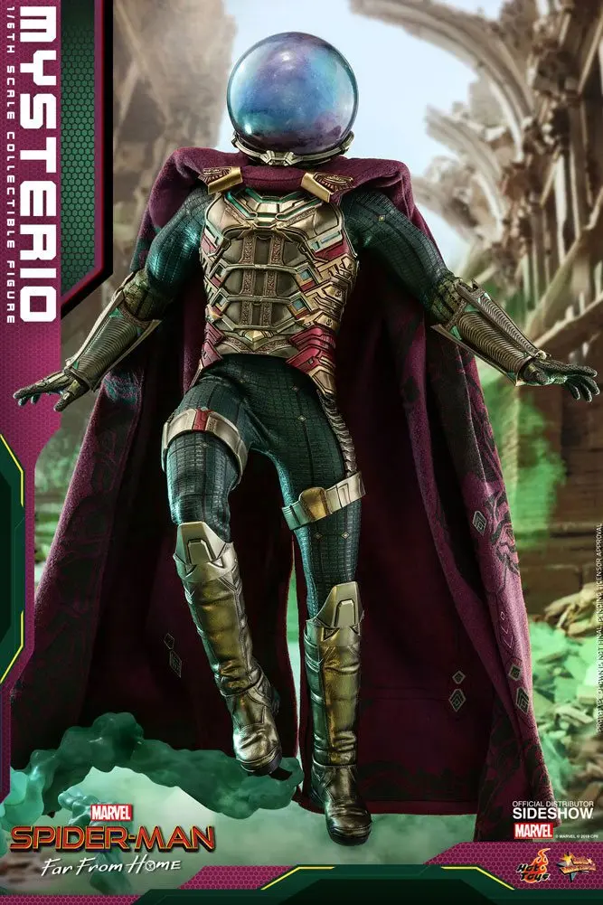 Spider-Man: Far From Home Movie Masterpiece 1/6 Mysterio akciófigura 30 cm termékfotó