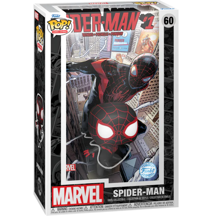 Spider-Man Funko POP! Comic Cover Vinyl figura Spider-Man 2016 #1 termékfotó