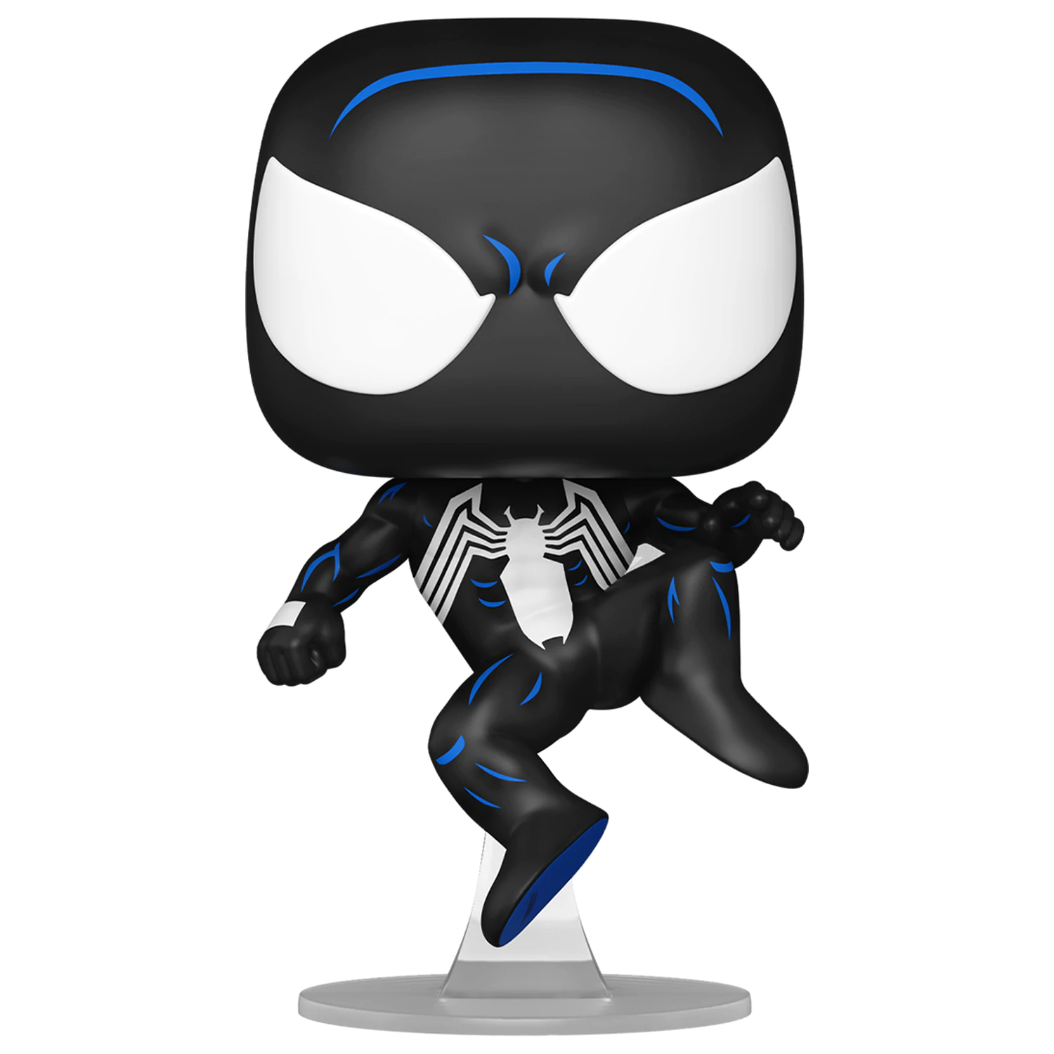 Spider-Man Funko POP! Marvel Vinyl figura Black Suit Spidey 9 cm termékfotó