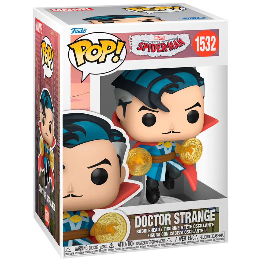 Spider-Man Funko POP! Marvel Vinyl figura Doctor Strange 9 cm termékfotó