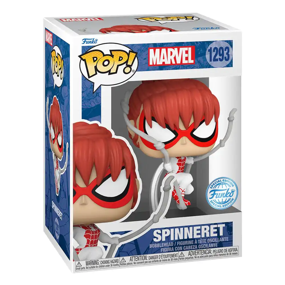 Spider-Man Funko POP! Marvel Vinyl figura Spinneret 9 cm termékfotó