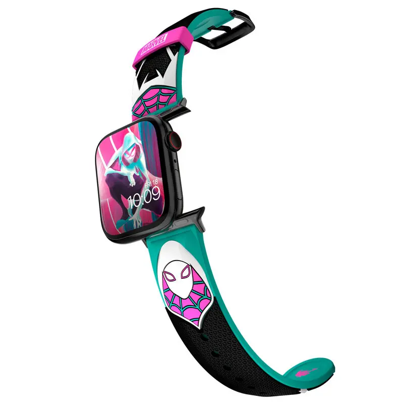 Spider-Man Ghost-Spider Gwen óraszíj okosórákhoz termékfotó
