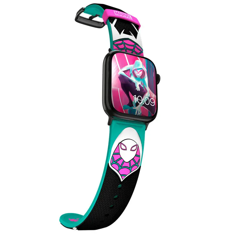 Spider-Man Ghost-Spider Gwen óraszíj okosórákhoz termékfotó
