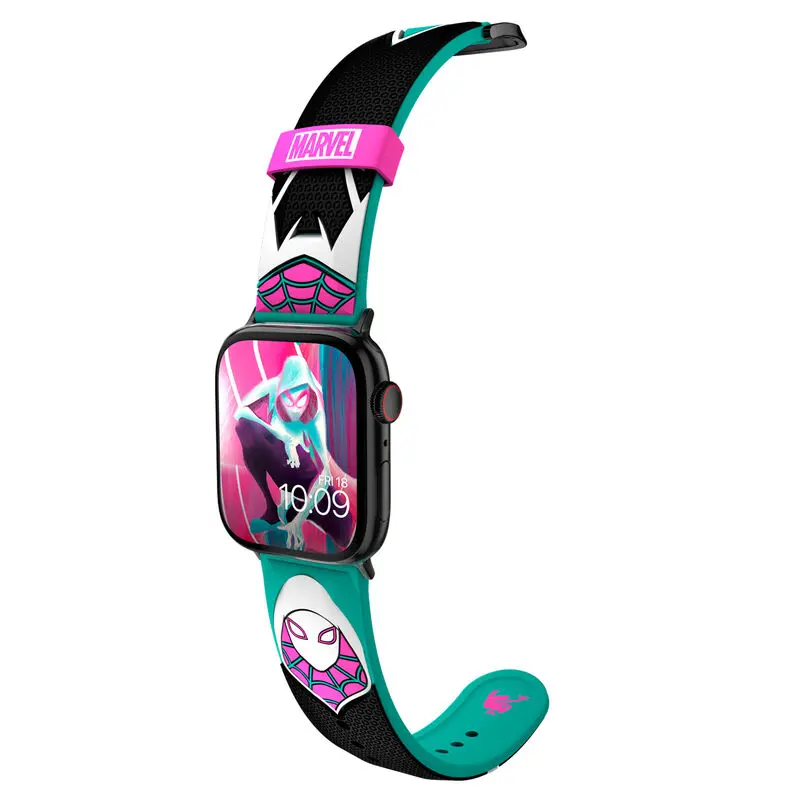 Spider-Man Ghost-Spider Gwen óraszíj okosórákhoz termékfotó