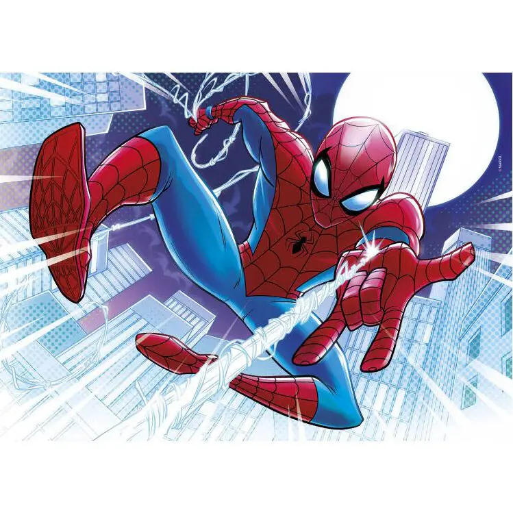 Marvel Spiderman Glowing puzzle 104pcs termékfotó