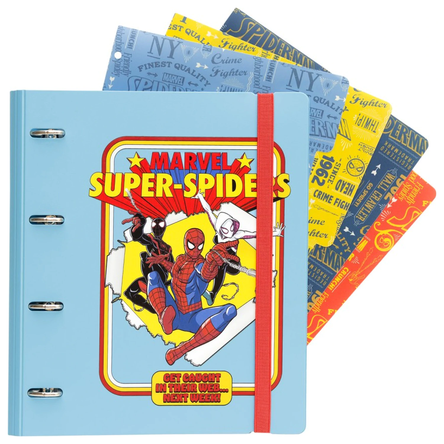 Spider-Man gyűrűs irattartó mappa termékfotó