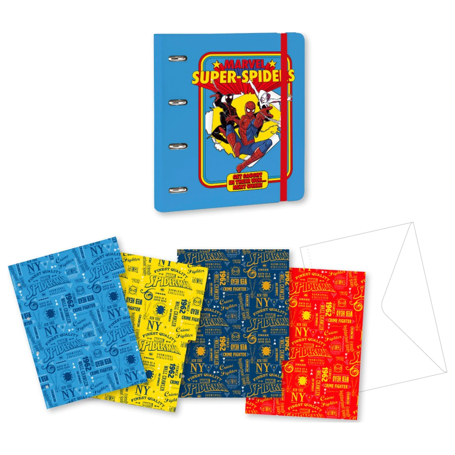 Spider-Man gyűrűs irattartó mappa termékfotó