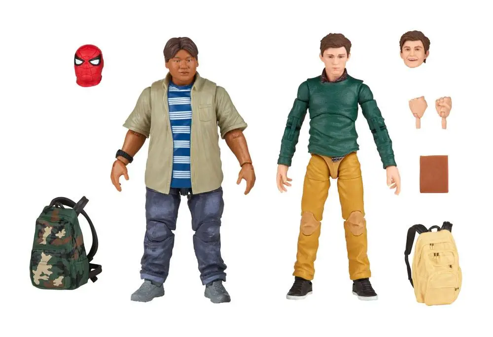 Spider-Man: Homecoming Marvel Legends 2022 Ned Leeds &amp; Peter Parker akciófigura csomag 15 cm termékfotó