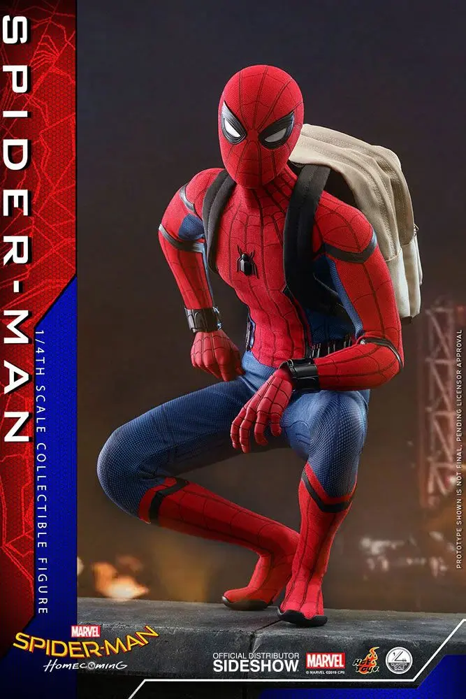Spider-Man: Homecoming Quarter Sclae Series 1/4 Spider-Man akciófigura 44 cm termékfotó