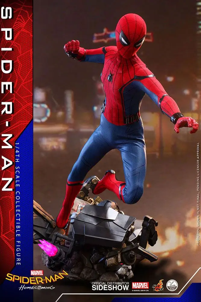 Spider-Man: Homecoming Quarter Sclae Series 1/4 Spider-Man akciófigura 44 cm termékfotó