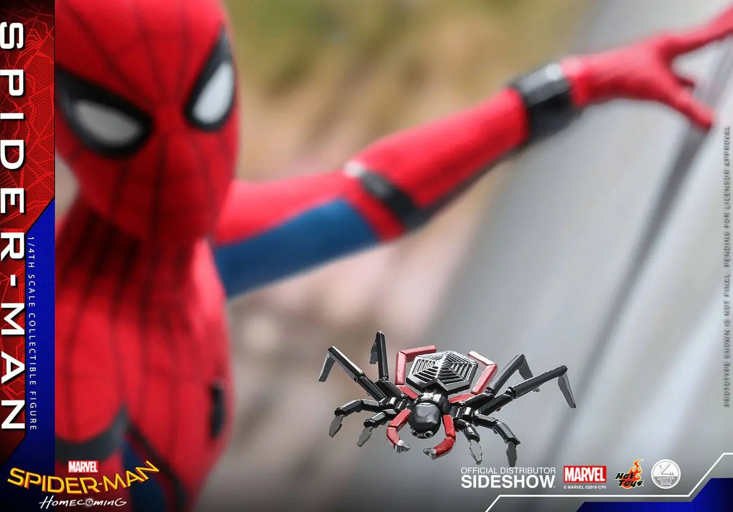 Spider-Man: Homecoming Quarter Sclae Series 1/4 Spider-Man akciófigura 44 cm termékfotó