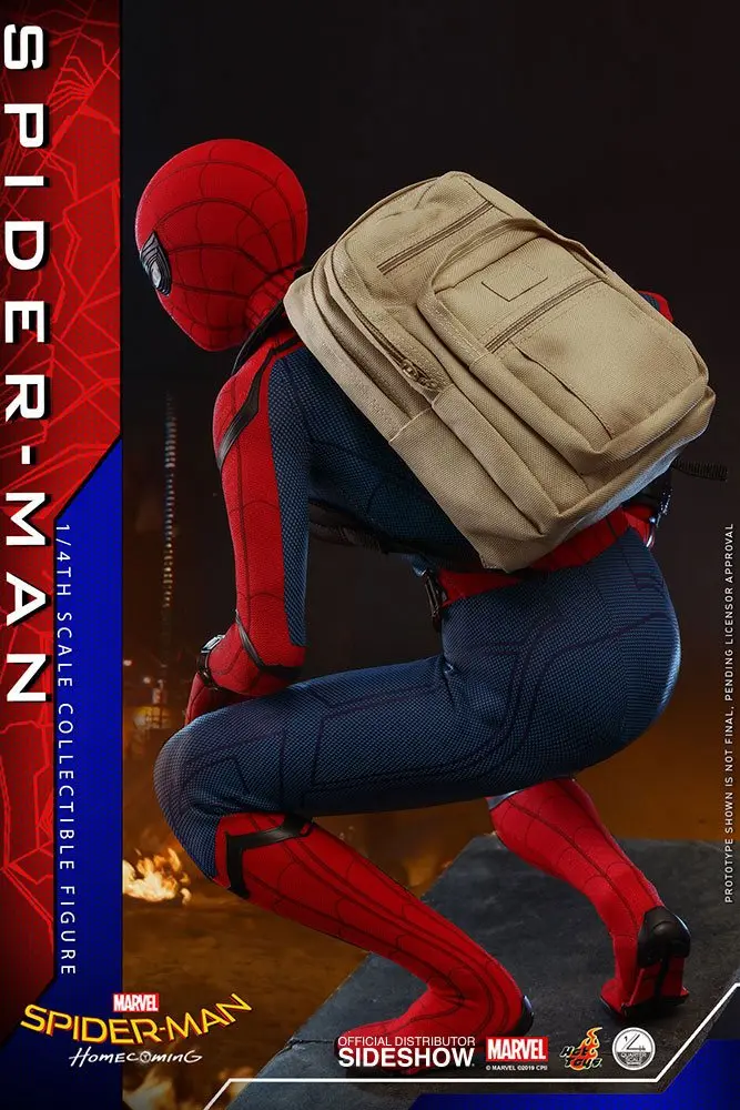 Spider-Man: Homecoming Quarter Sclae Series 1/4 Spider-Man akciófigura 44 cm termékfotó