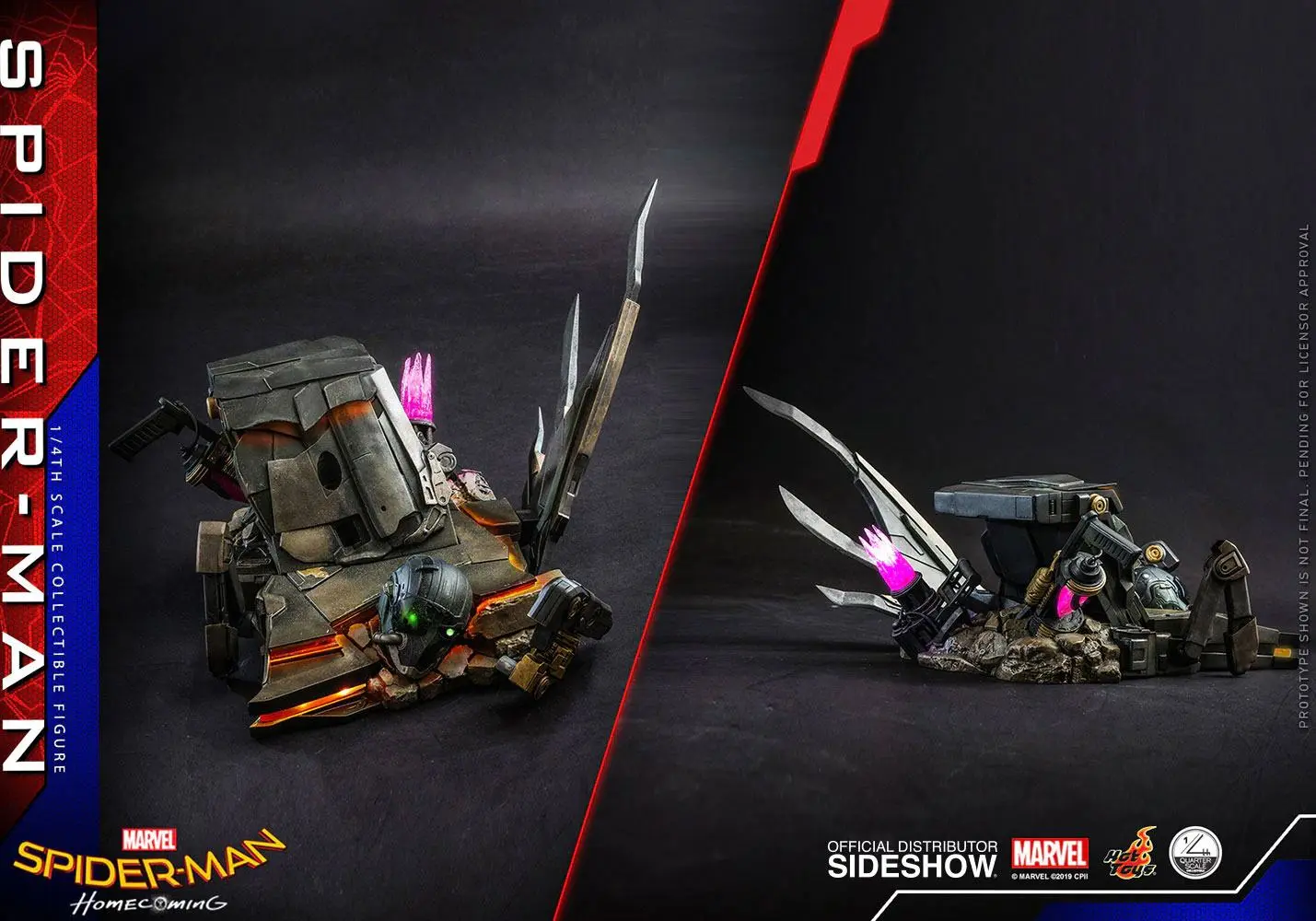 Spider-Man: Homecoming Quarter Sclae Series 1/4 Spider-Man akciófigura 44 cm termékfotó