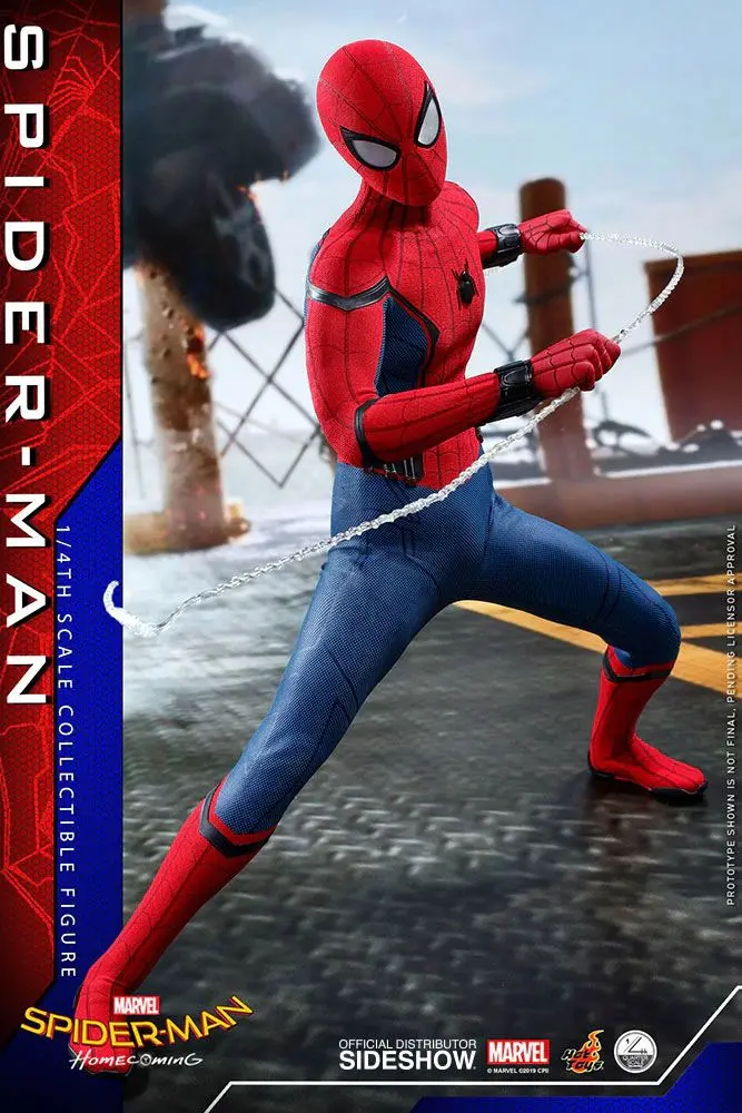 Spider-Man: Homecoming Quarter Sclae Series 1/4 Spider-Man akciófigura 44 cm termékfotó