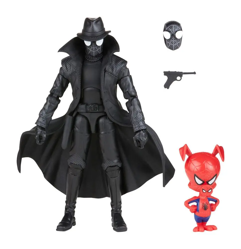 Spider-Man: Into the Spider-Verse Marvel Legends 2022 Spider-Man Noir &amp; Spider-Ham akciófigura csomag 15 cm termékfotó
