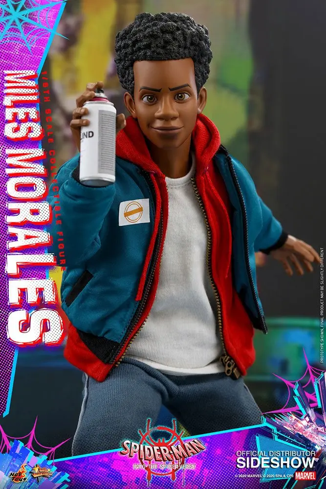 Spider-Man: Into the Spider-Verse Movie Masterpiece 1/6 Miles Morales akciófigura 29 cm termékfotó
