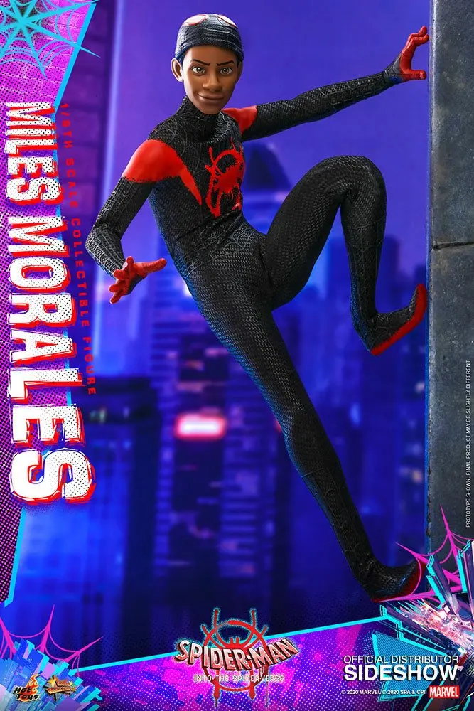 Spider-Man: Into the Spider-Verse Movie Masterpiece 1/6 Miles Morales akciófigura 29 cm termékfotó